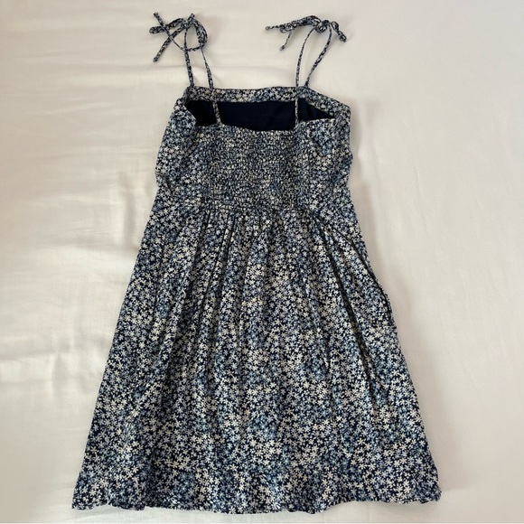 Abercrombie Blue Ditsy Floral Mini Dress - Picture 3 of 5